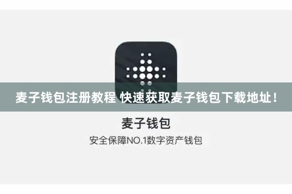 麦子钱包注册教程 快速获取麦子钱包下载地址!