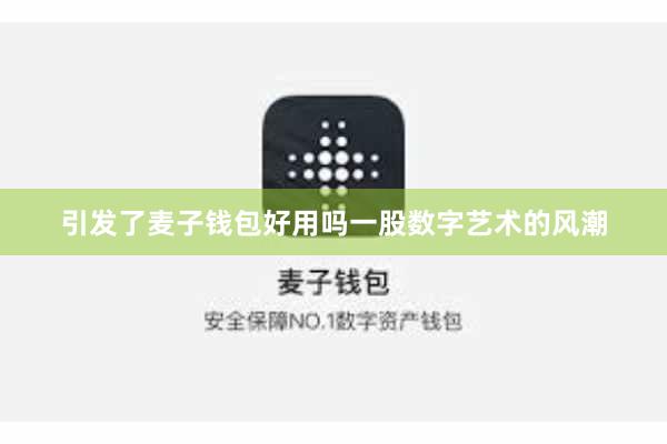 引发了麦子钱包好用吗一股数字艺术的风潮